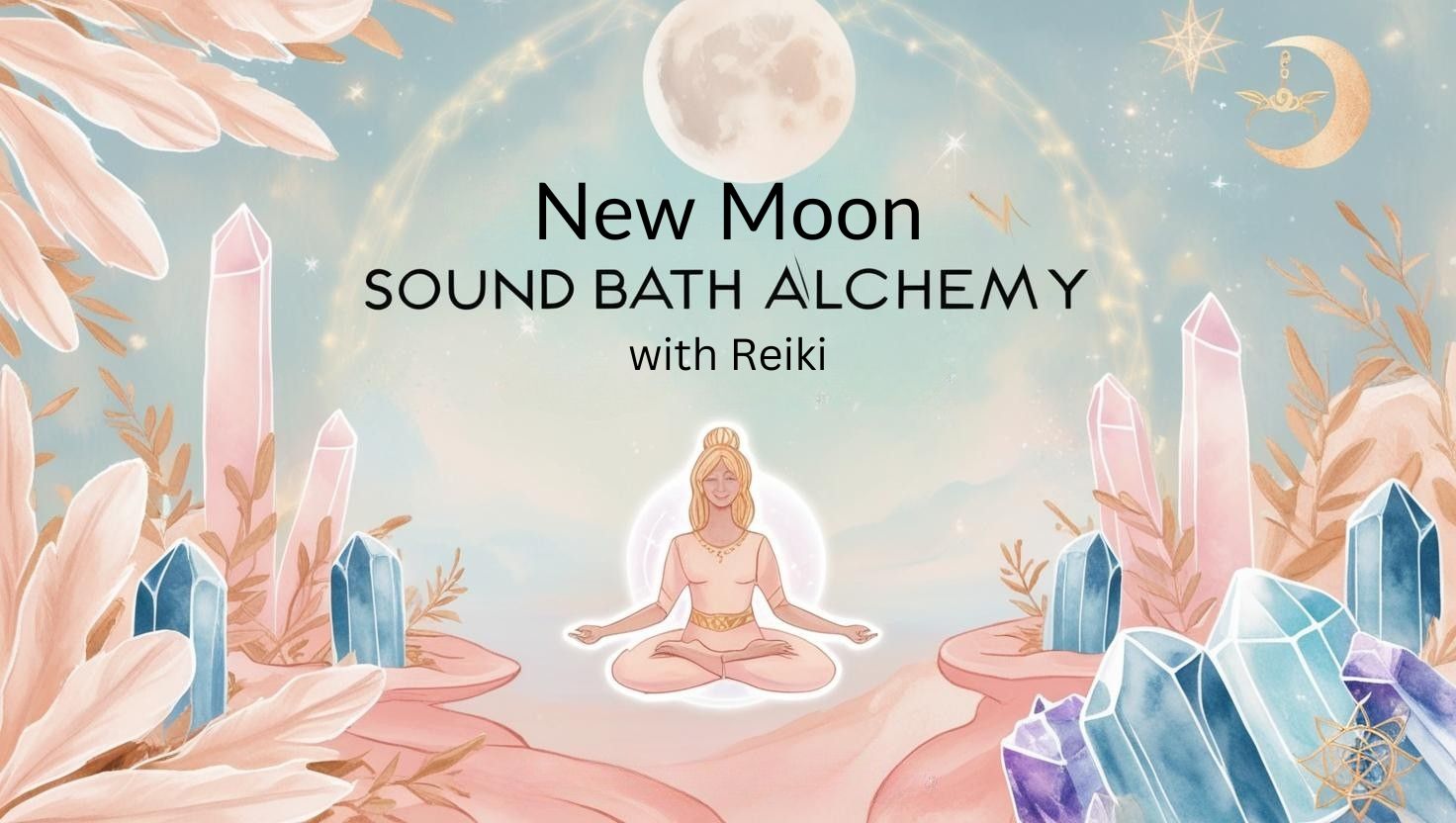 New Moon Sound Bath Alchemy with Reiki